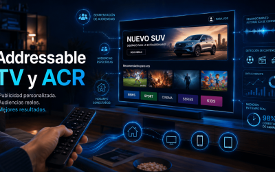 Addressable TV y ACR: cómo segmentar en televisión igual que en digital