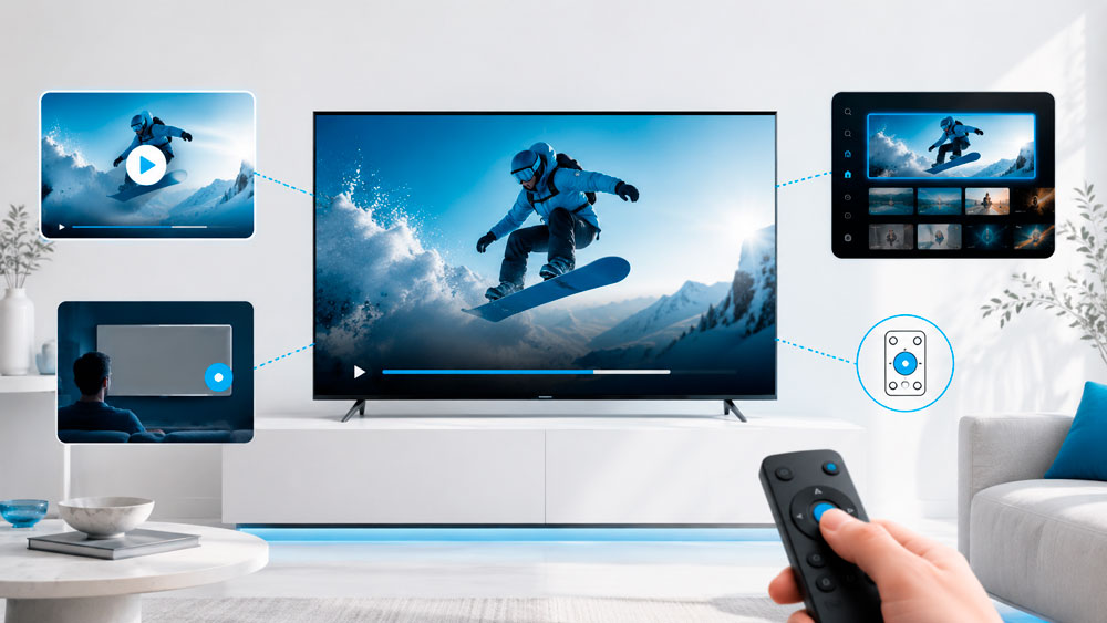 Formatos de publicidad CTV: spots, Pause Ads y Home Screen