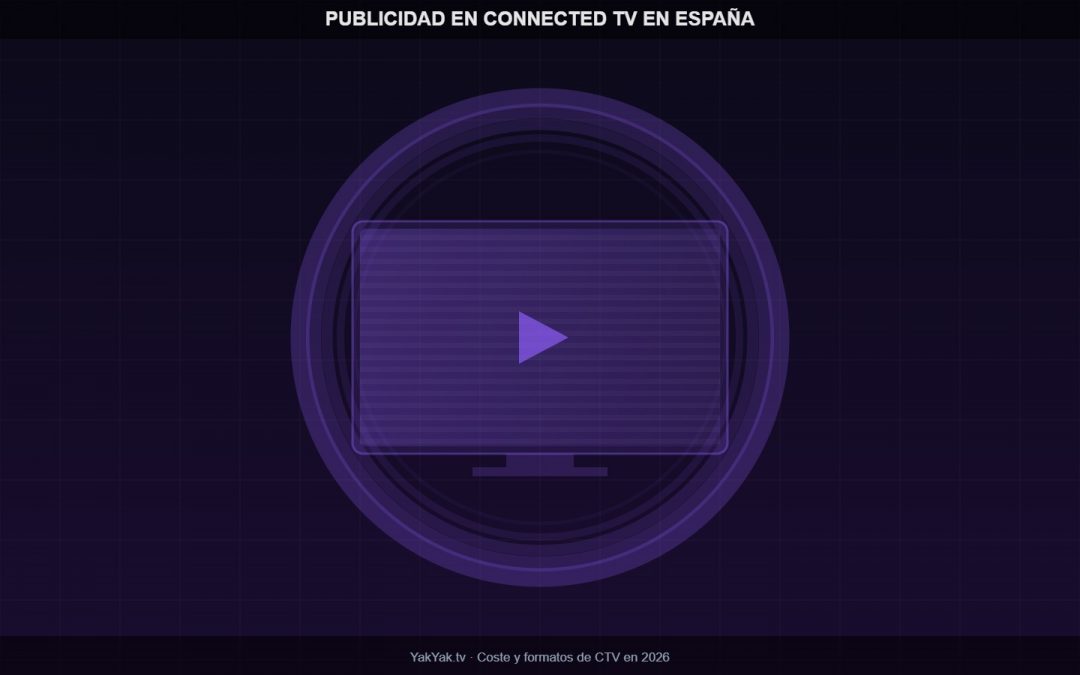 Cuánto cuesta la publicidad en Connected TV en España: CPM y presupuesto 2026
